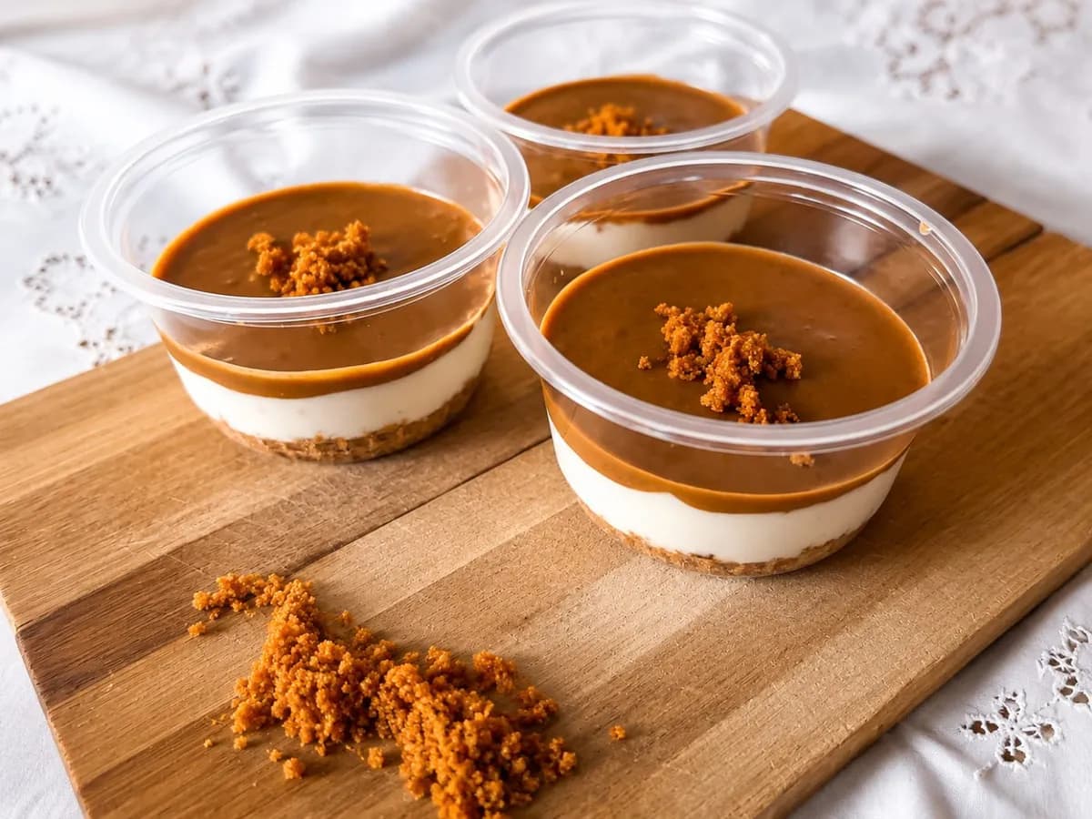 Lotus cheese cake