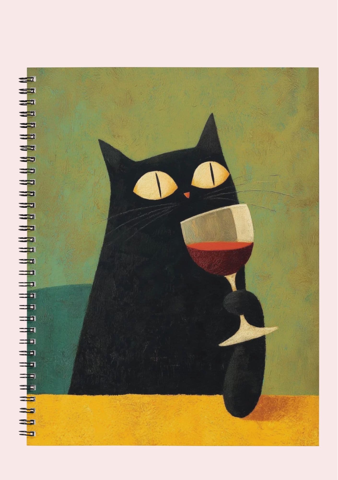 black cat notebook