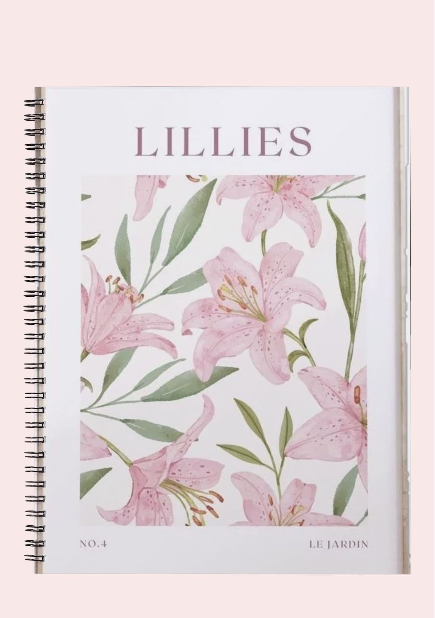 lillies notebook (lined)