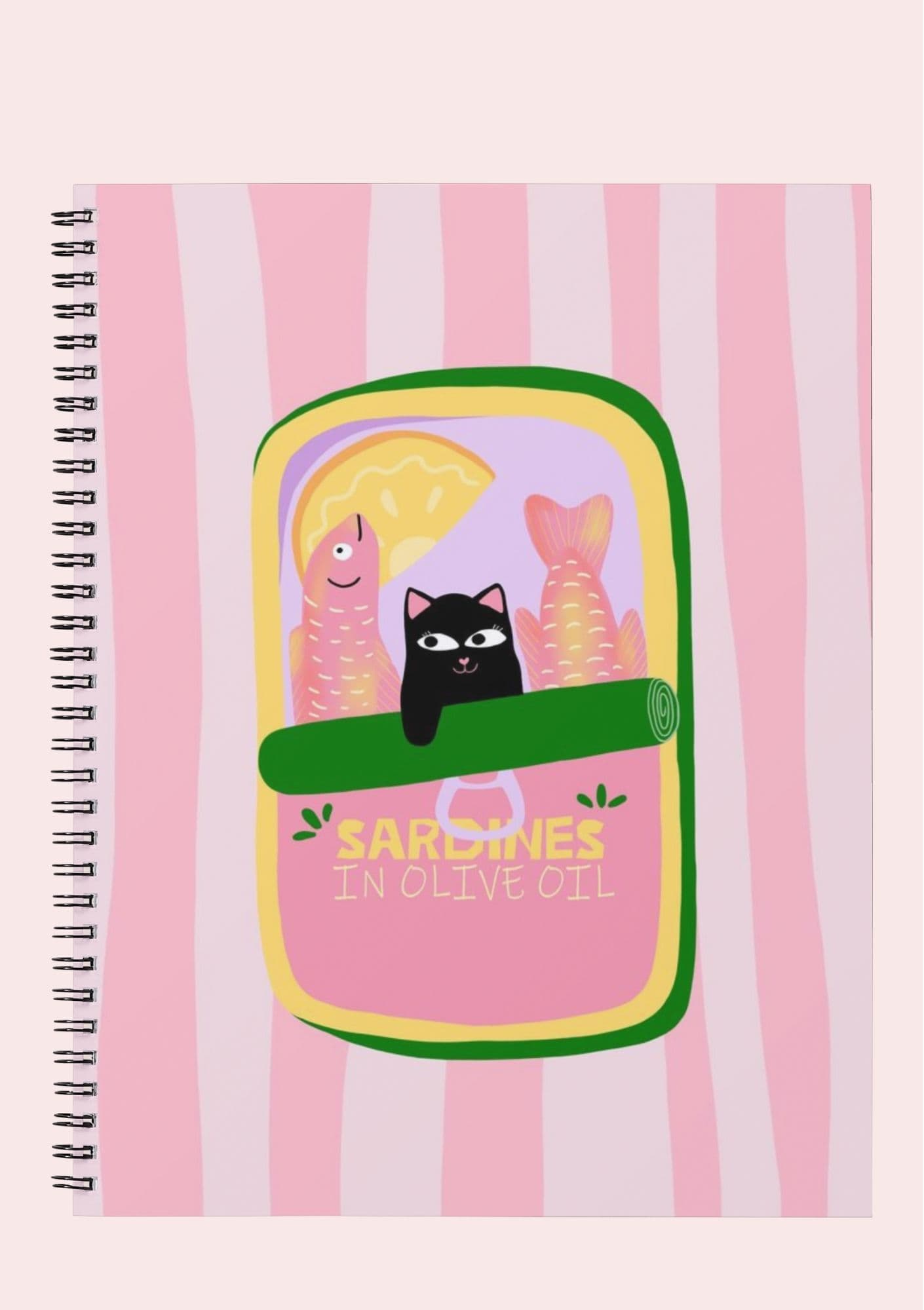 sardines & cats notebook