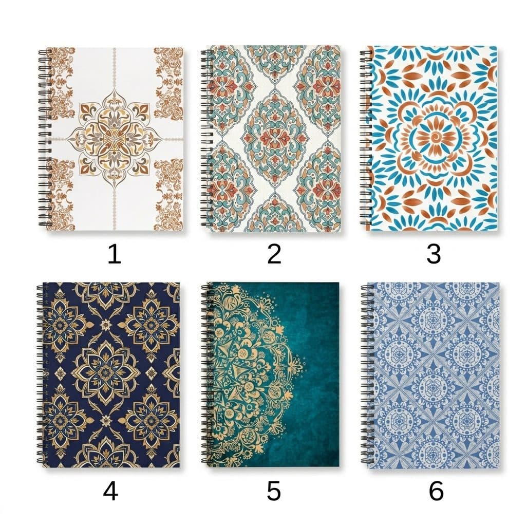 ARABESQUE collection (lined notebook)