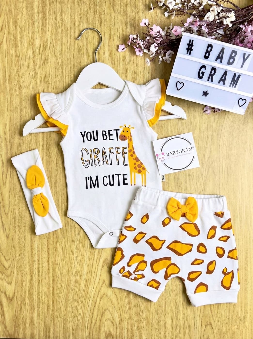 Giraffe Cotton Set