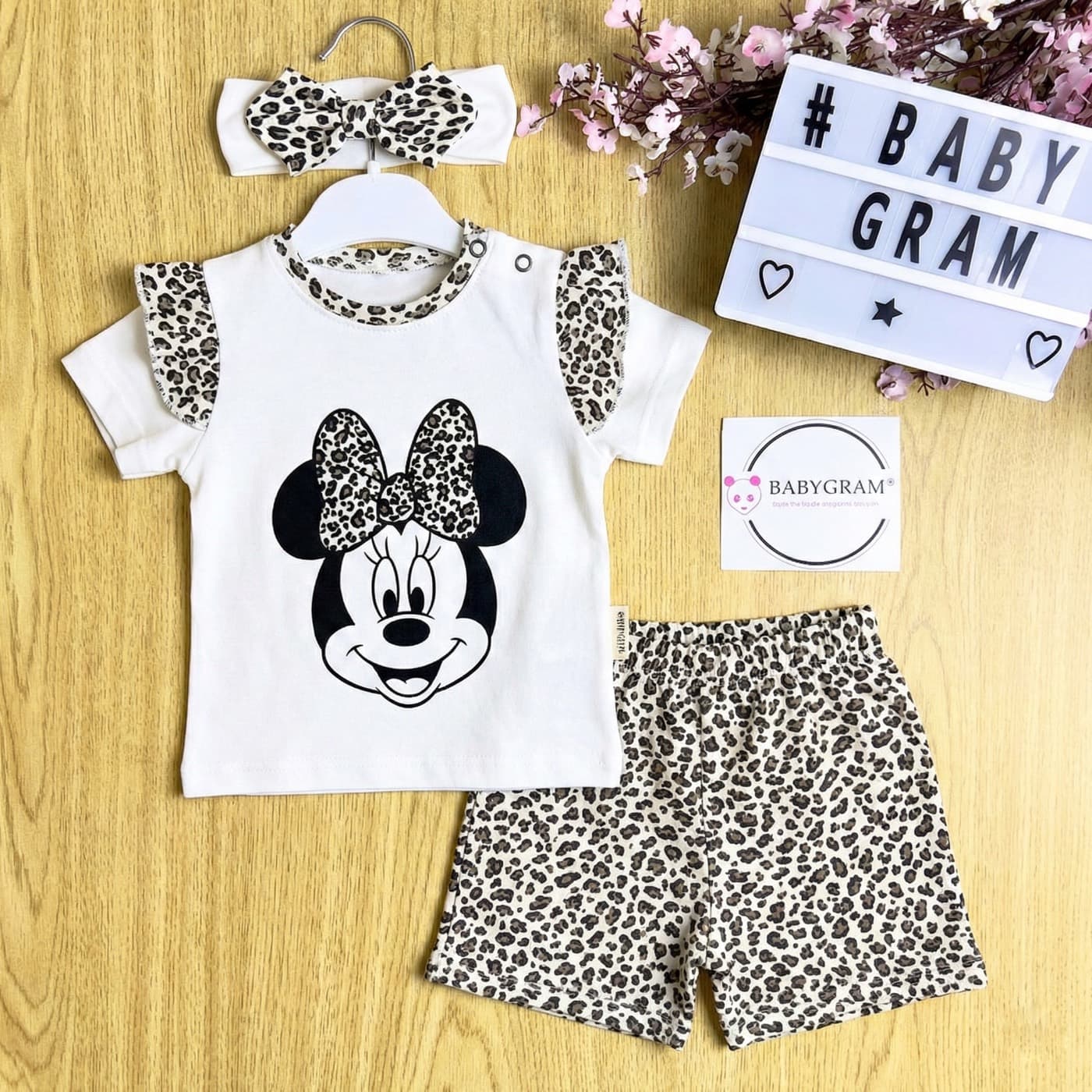 Minnie Mouse Cotton Set