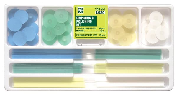 FINISHING AND POLISHING KIT (DISKS AND STRIPS)
