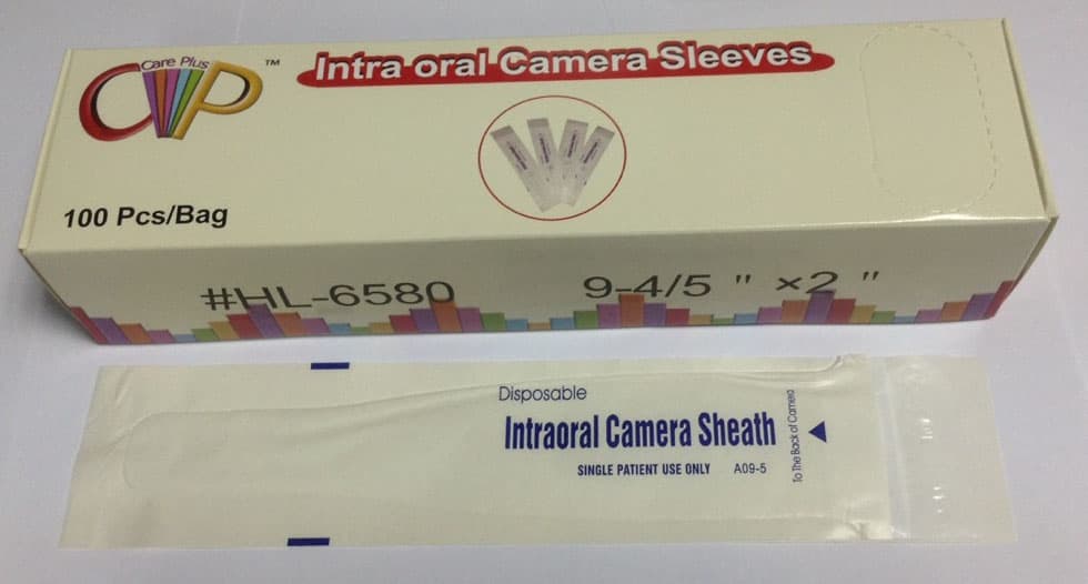Intra oral camera sleeves