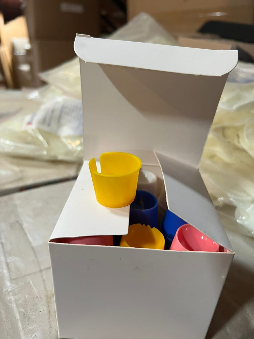 100pcs plastic dappen dish