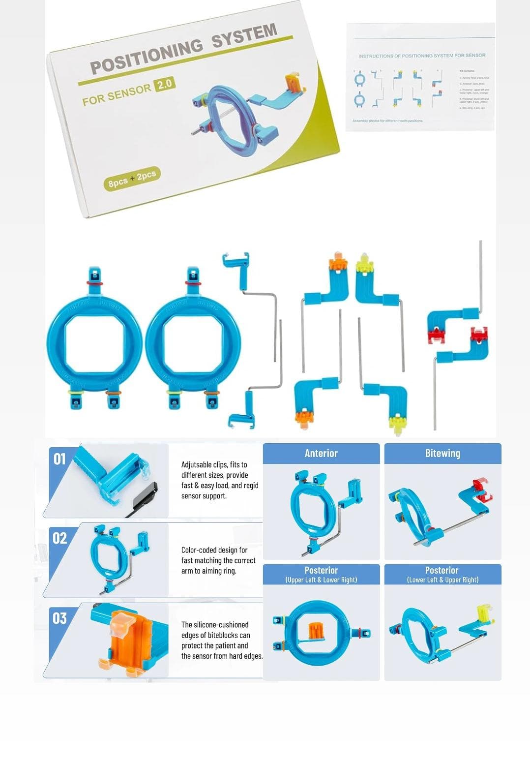 Sensor positioning holder
