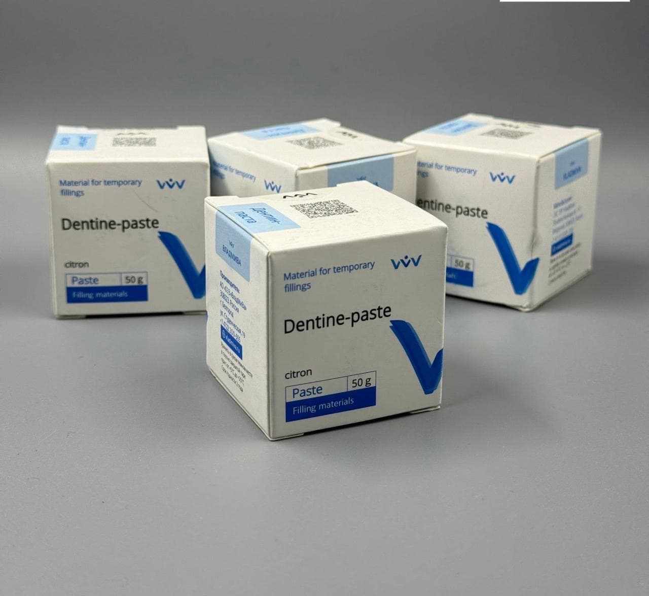 Temporary filling material
