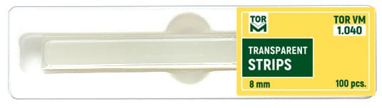 transparent strips