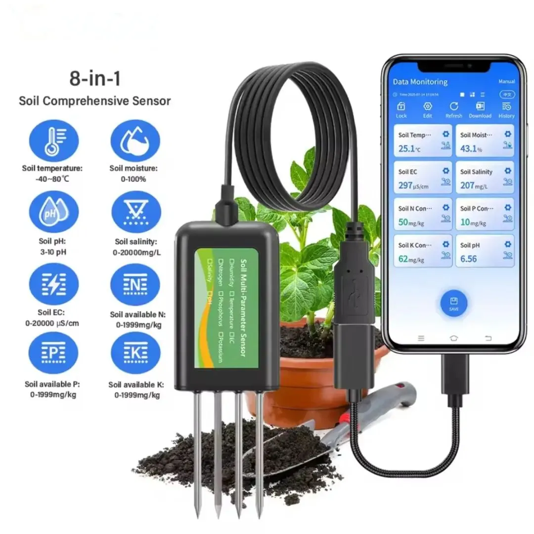 Soil Meter 8 in 1
