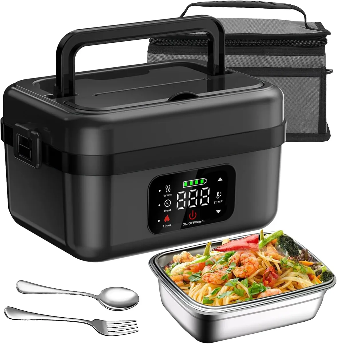 Portable USB Rechargeable Lunch Self Heating Lunch Box