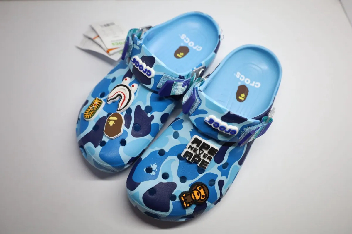 BAPE CROCS