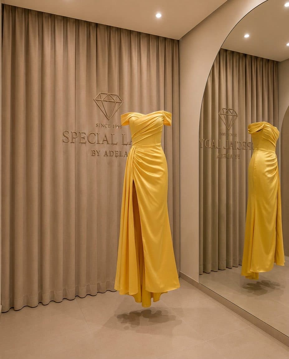 Radiance Off-Shoulder Gown