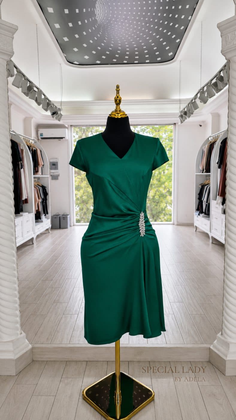 Emerald Confidence Dress