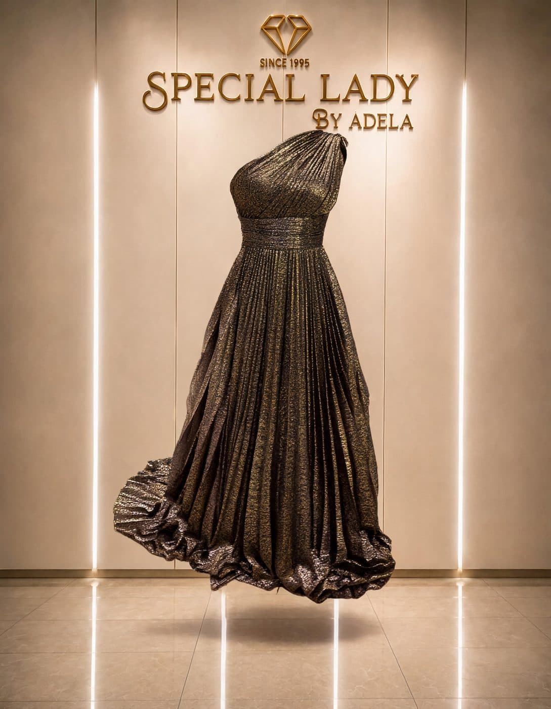 Bronze Grace Gown