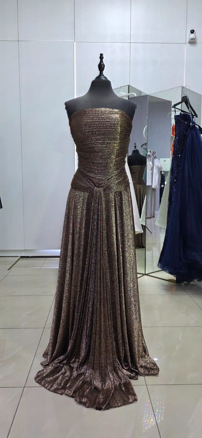 Bronze Grace Gown