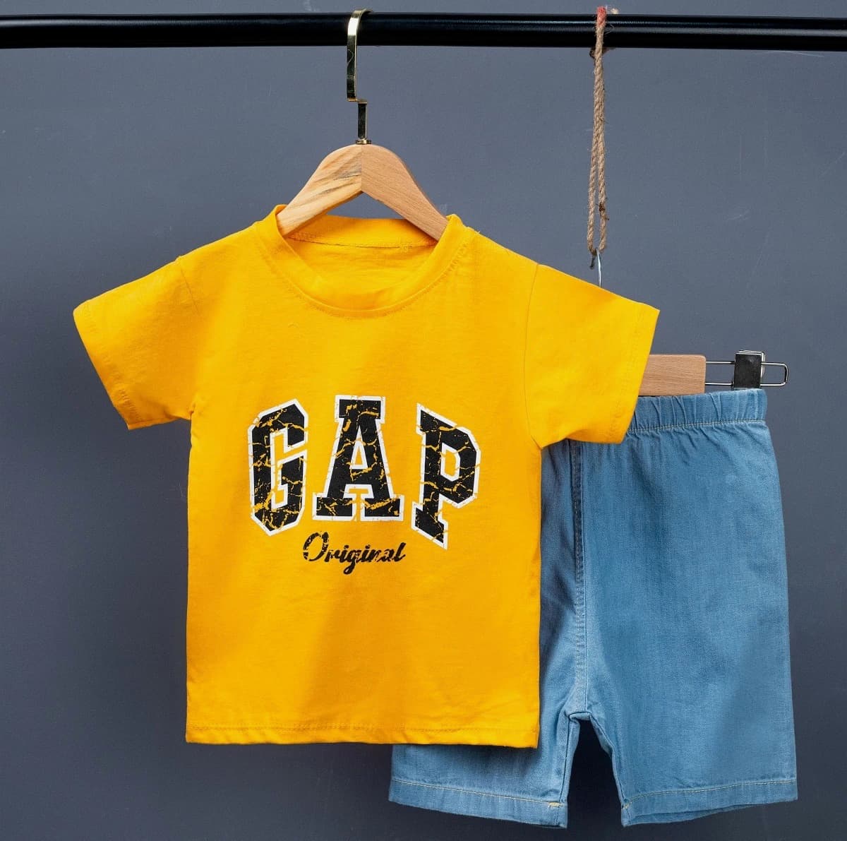 Gap with denim short