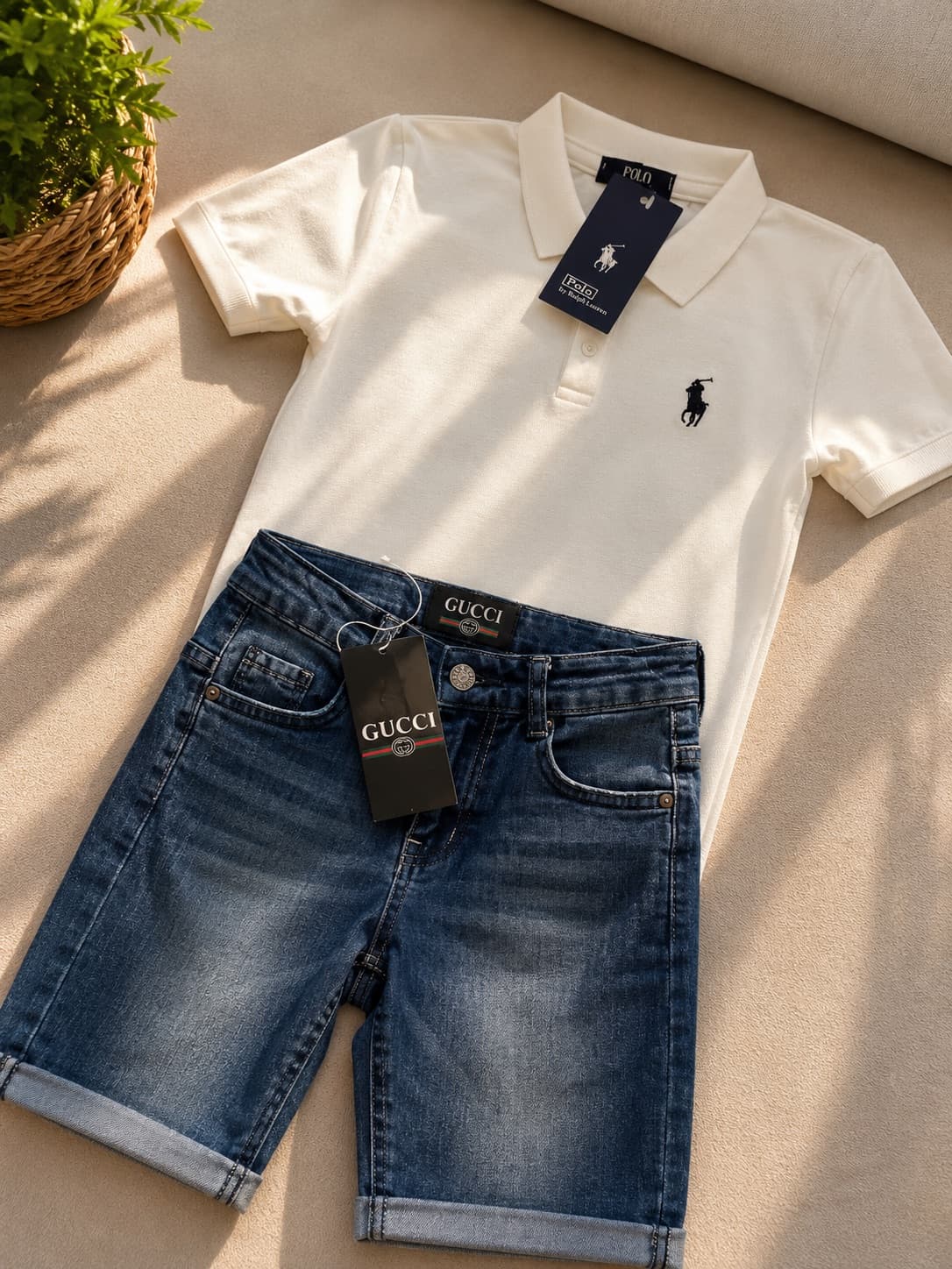 Polo with short