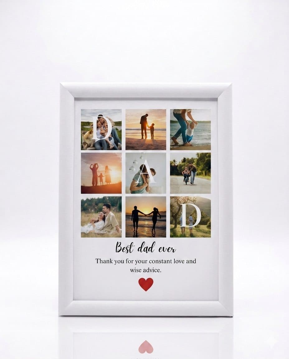 Dad collage Father's Day