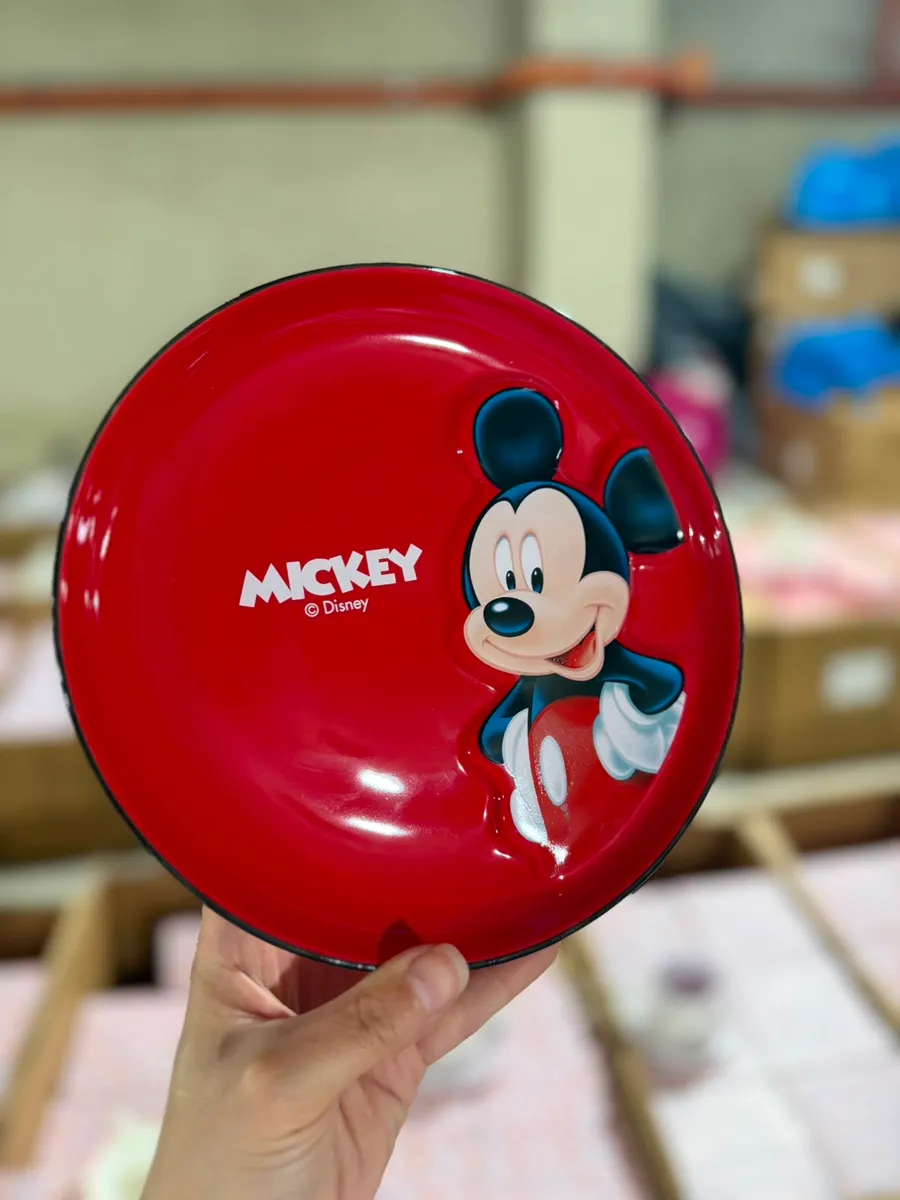 Mickey Mouse plate