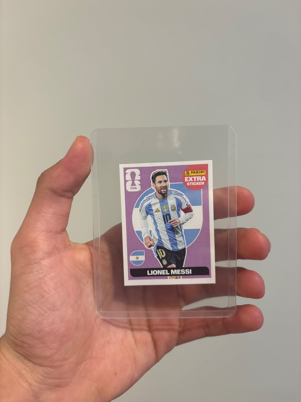 World Cup 2026 Extra Sticker (Lionel Messi Purple)