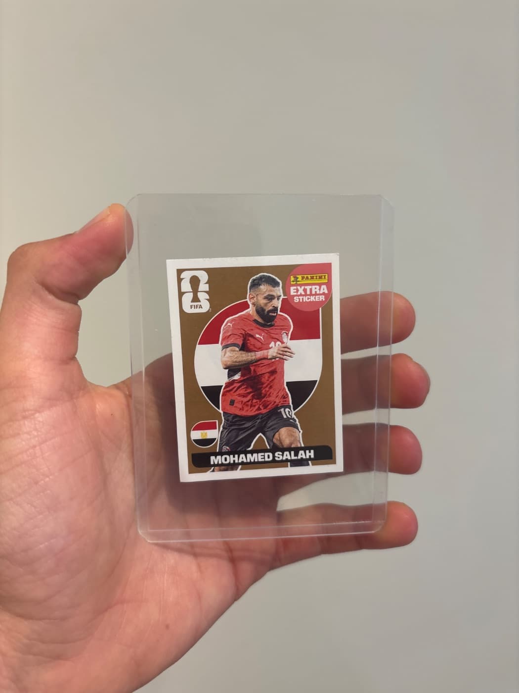 World Cup 2026 Extra Sticker (Mohamed Salah Bronze)
