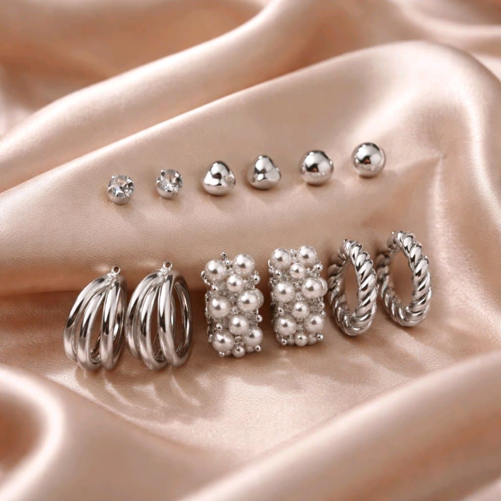 Shiny silver