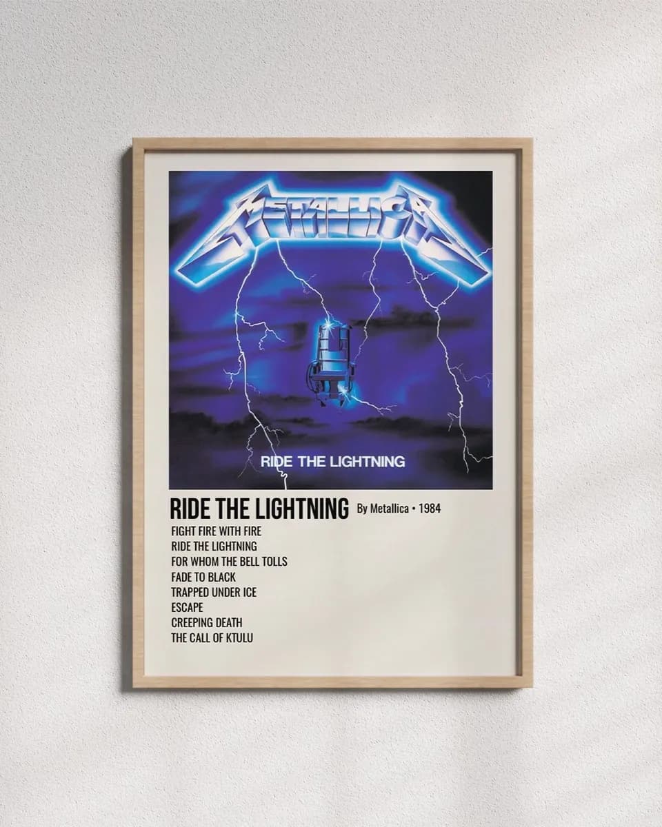 Metallica - Ride The Lighting - Frame