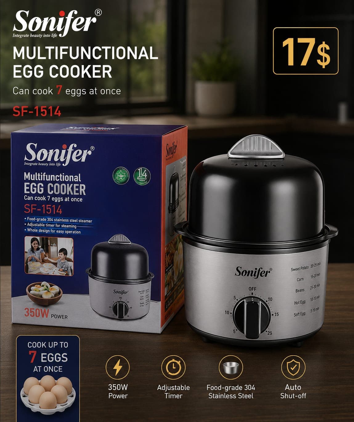 Egg Cooker & Steamer