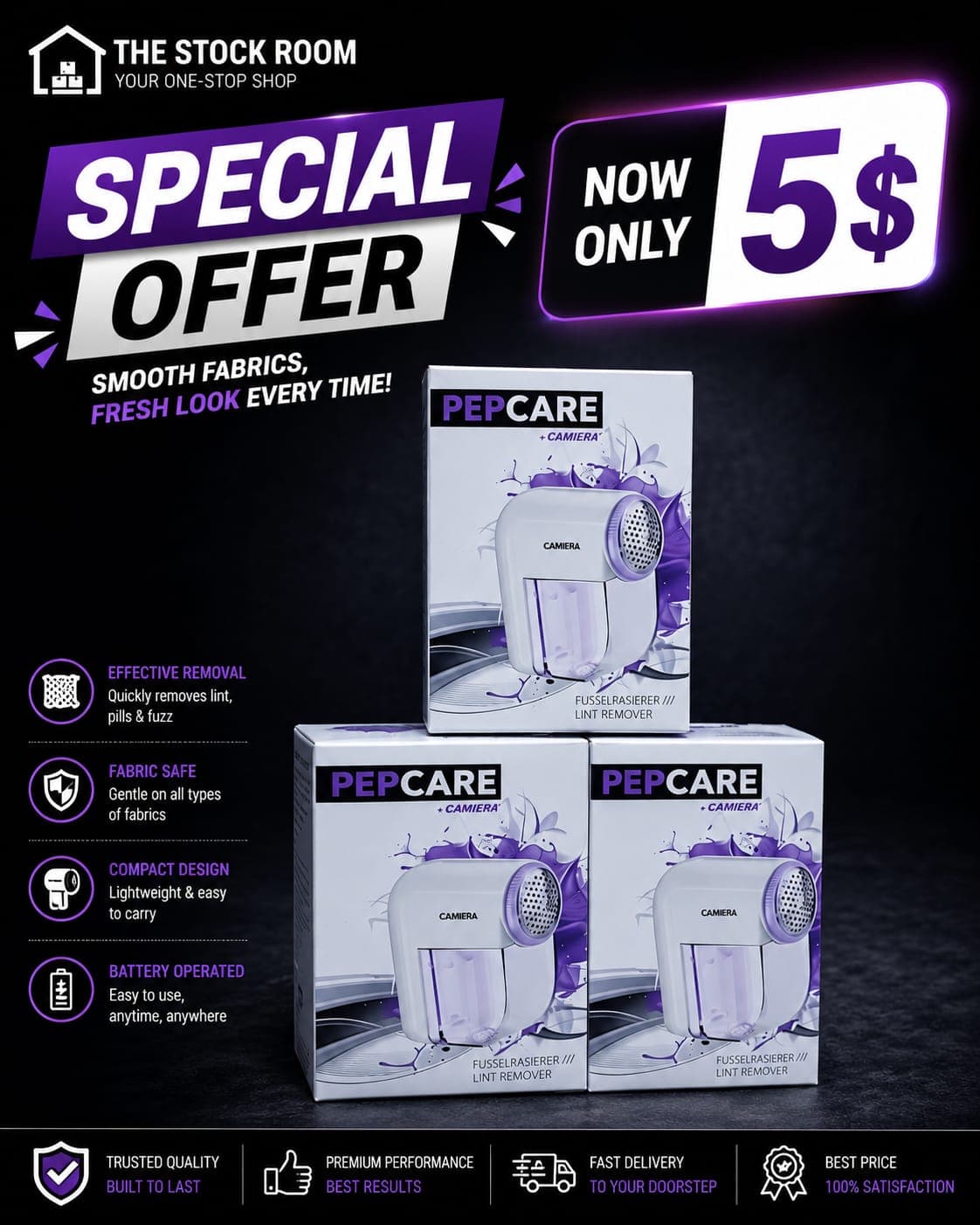 PEPCARE Lint Remover