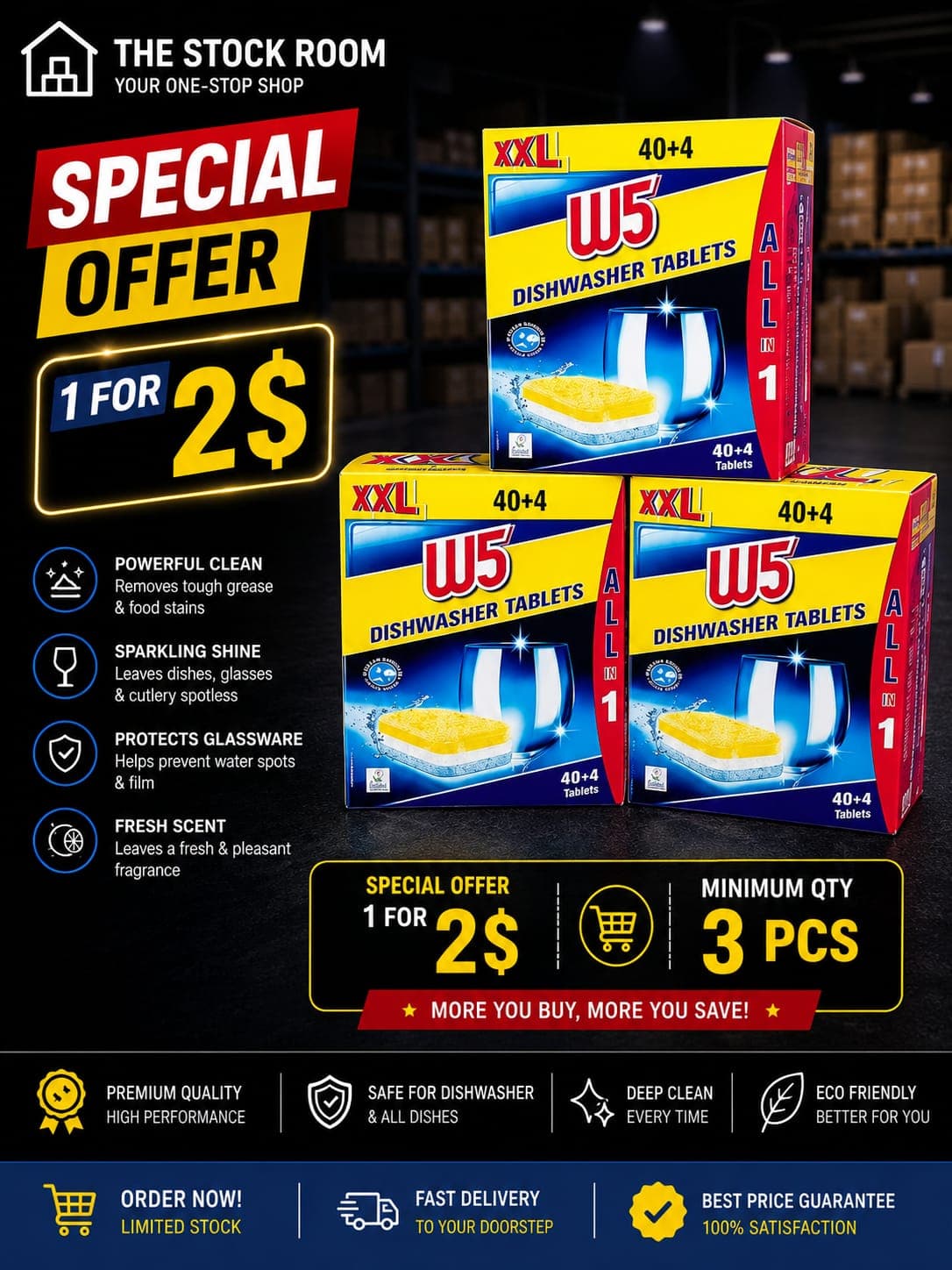 W5 Dishwasher Tablets