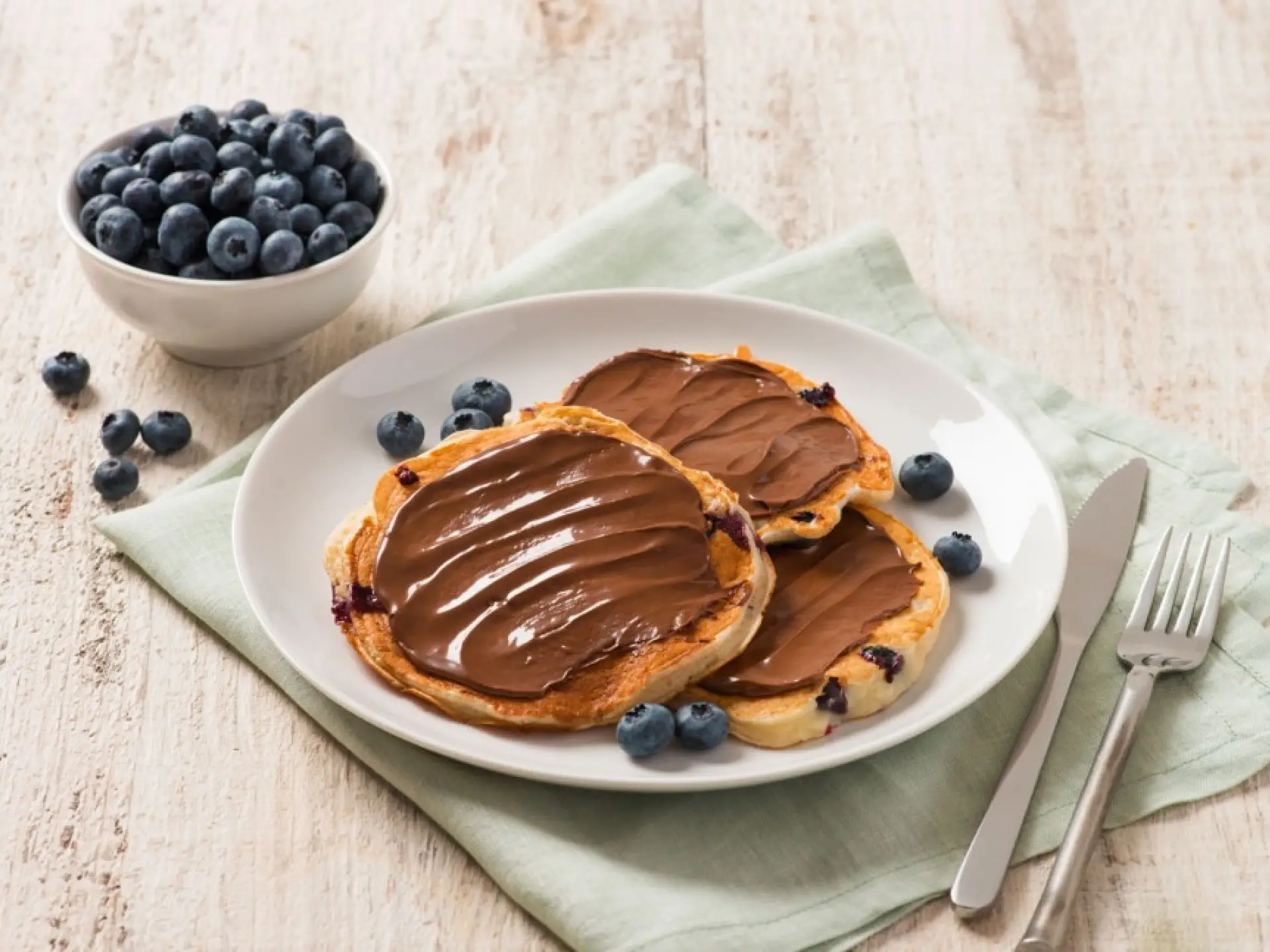 Nutella Pancakes