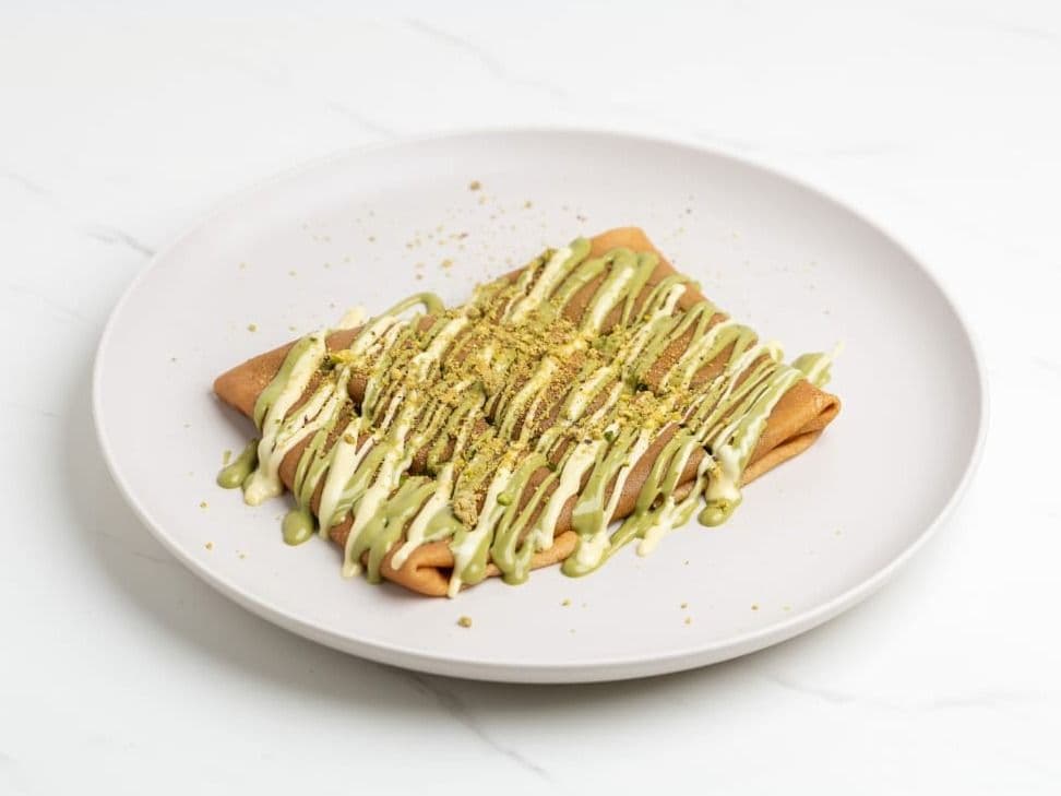 Pistachio Crepe