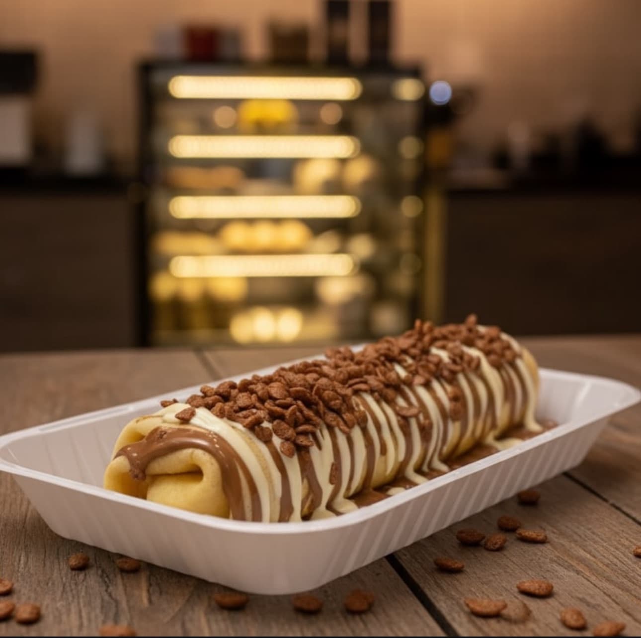 Brownie Nutella Crepe