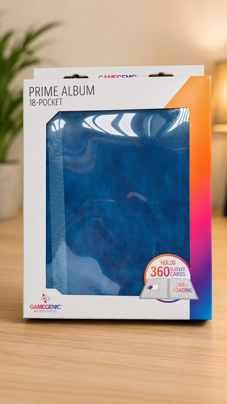 GameGenic binder holds 360 Sleeved cards