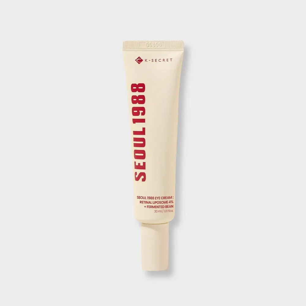 K-SECRET SEOUL 1988 Eye Cream: Retinal Liposome 4% + Fermented Bean