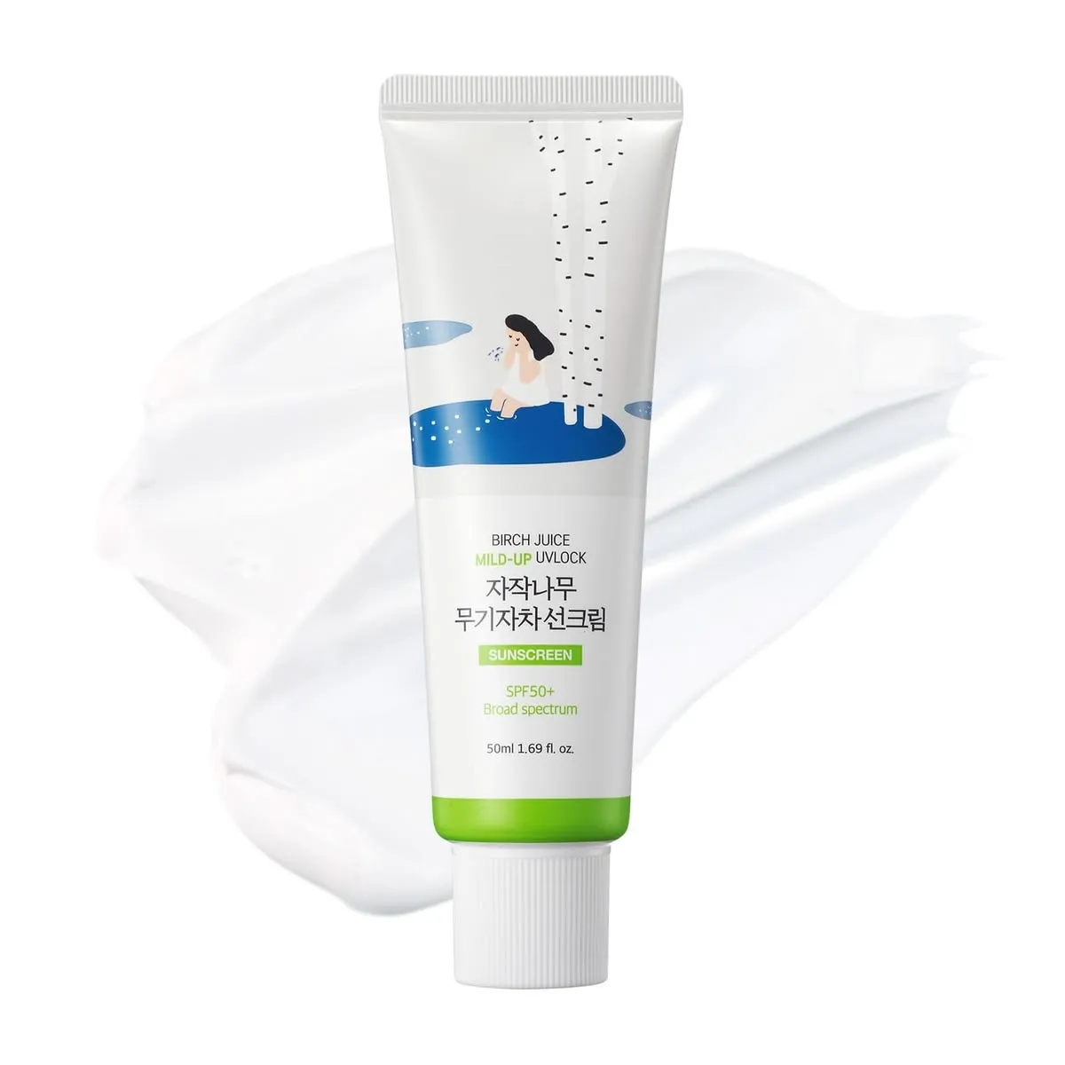 Round Lab Birch Mild-Up Sunscreen UVLock SPF 50+