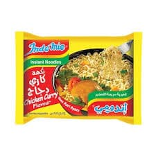 Indomie ksa vegetable or chicken curry