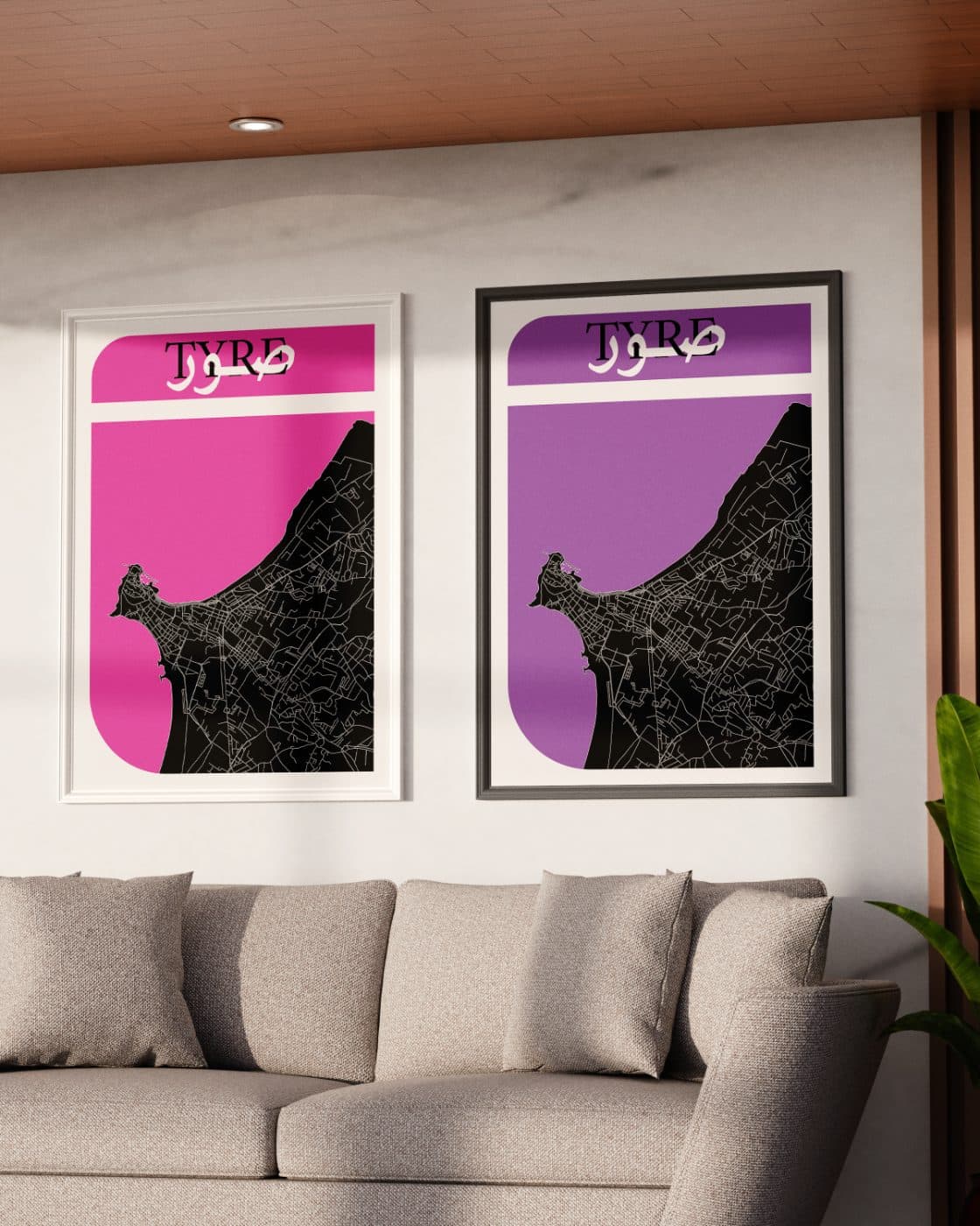 city maps - tyre