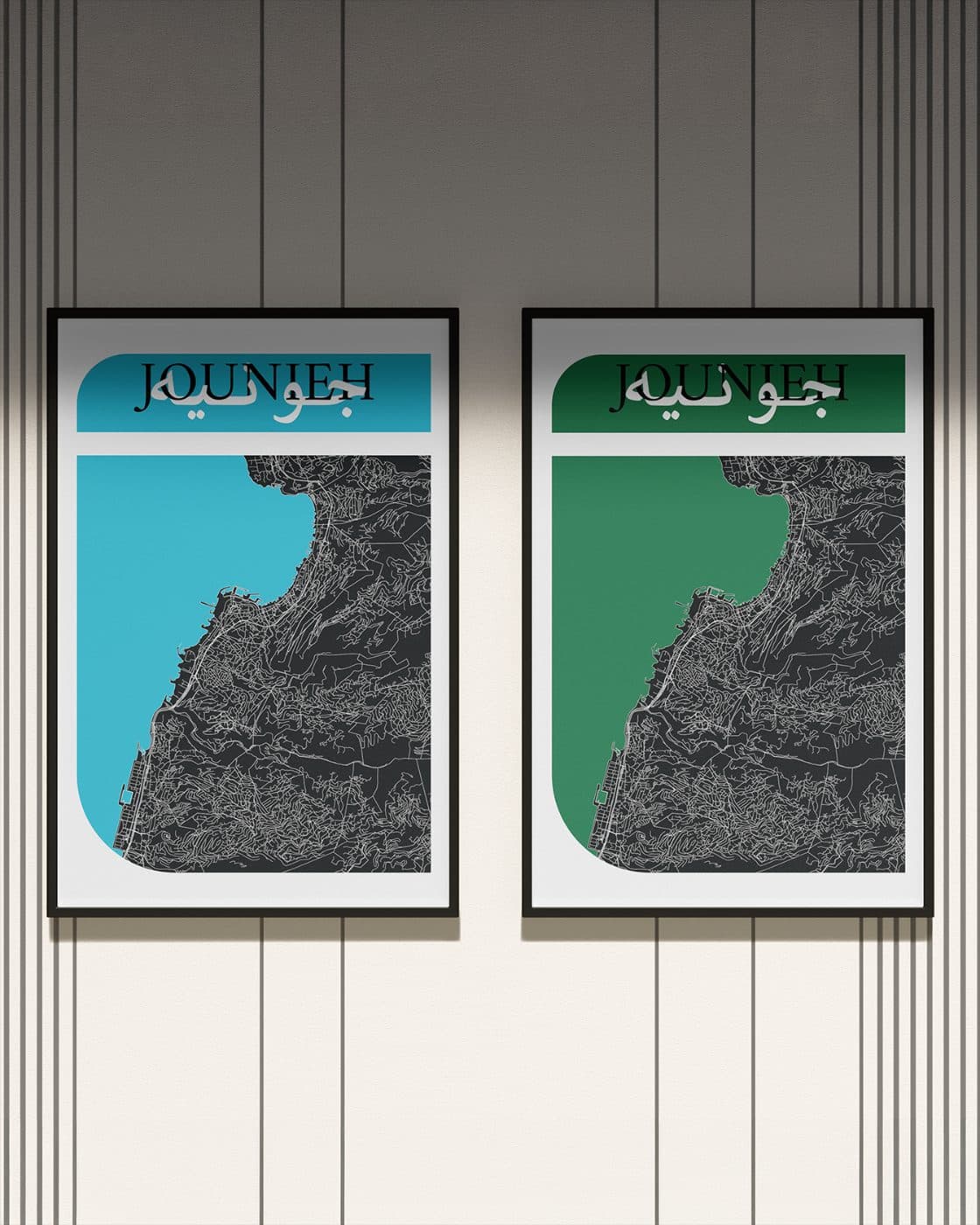 city maps - jounieh