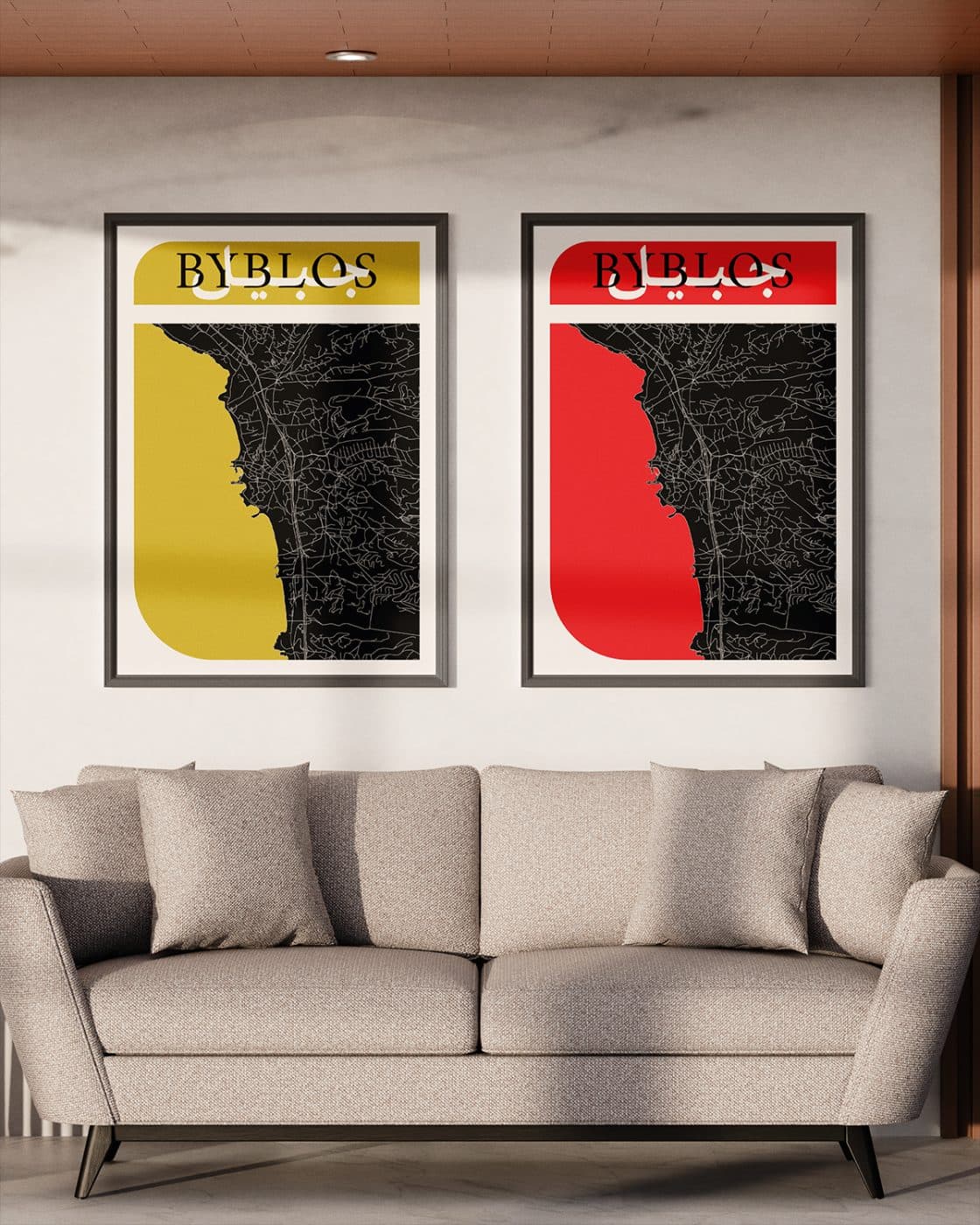 city maps - byblos