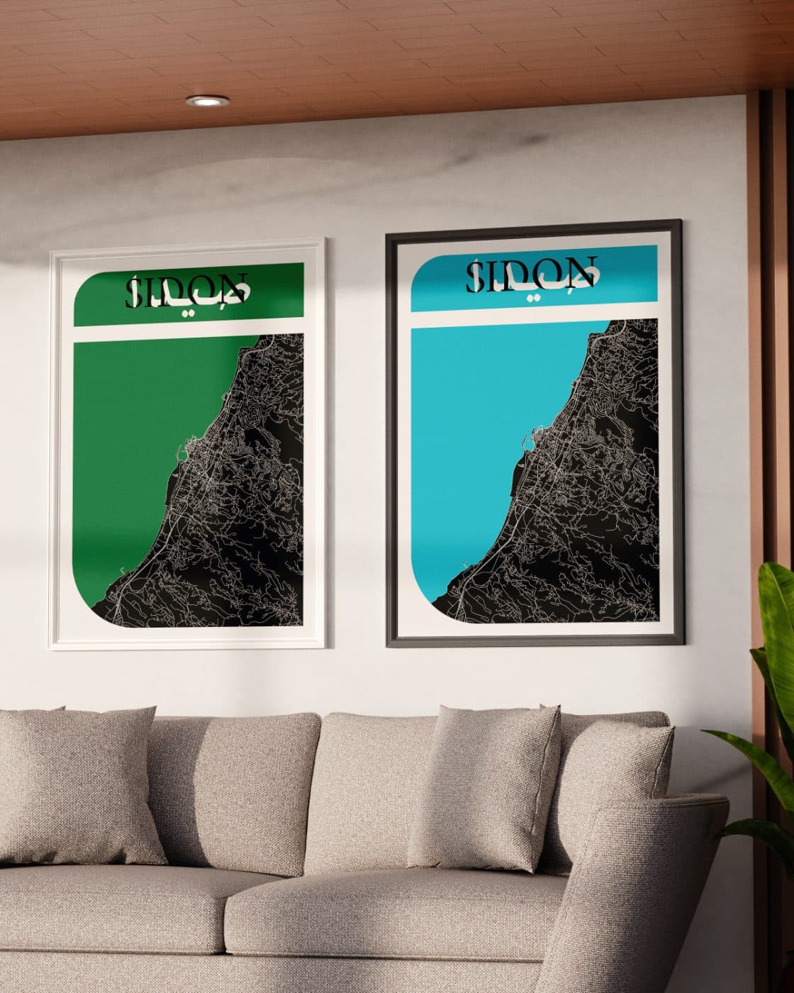 city maps - sidon