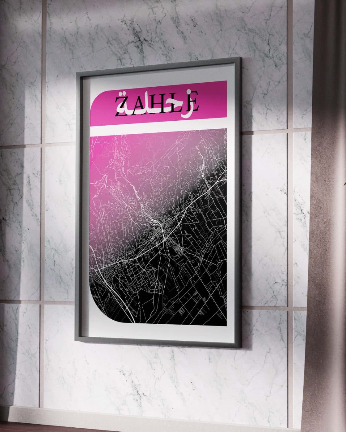 city maps - zahle