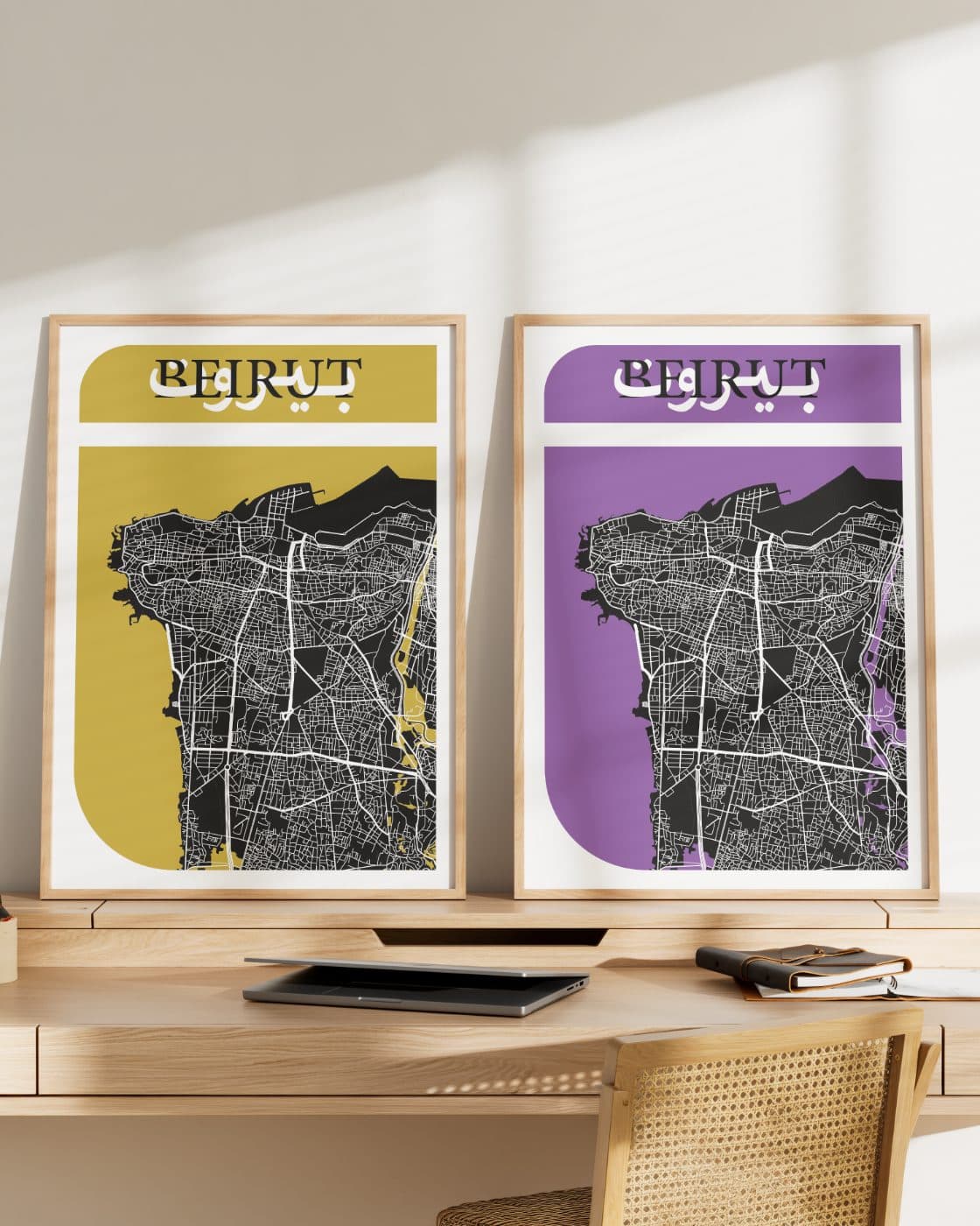 city maps - beirut