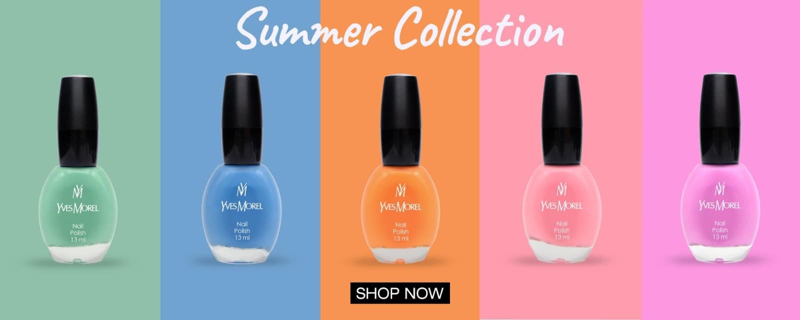 Summer nails color from yves morel
