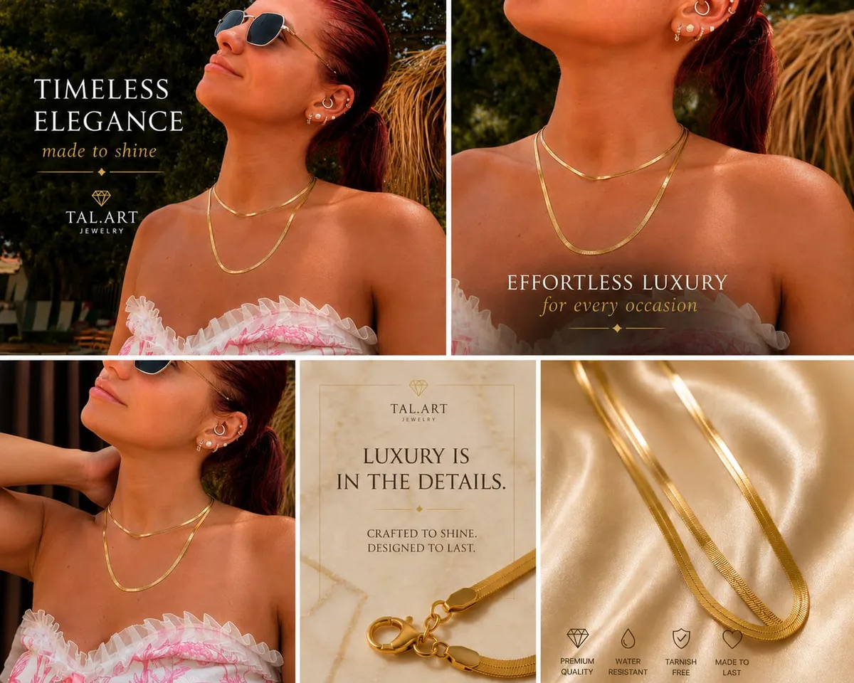 Signature Herringbone Chain