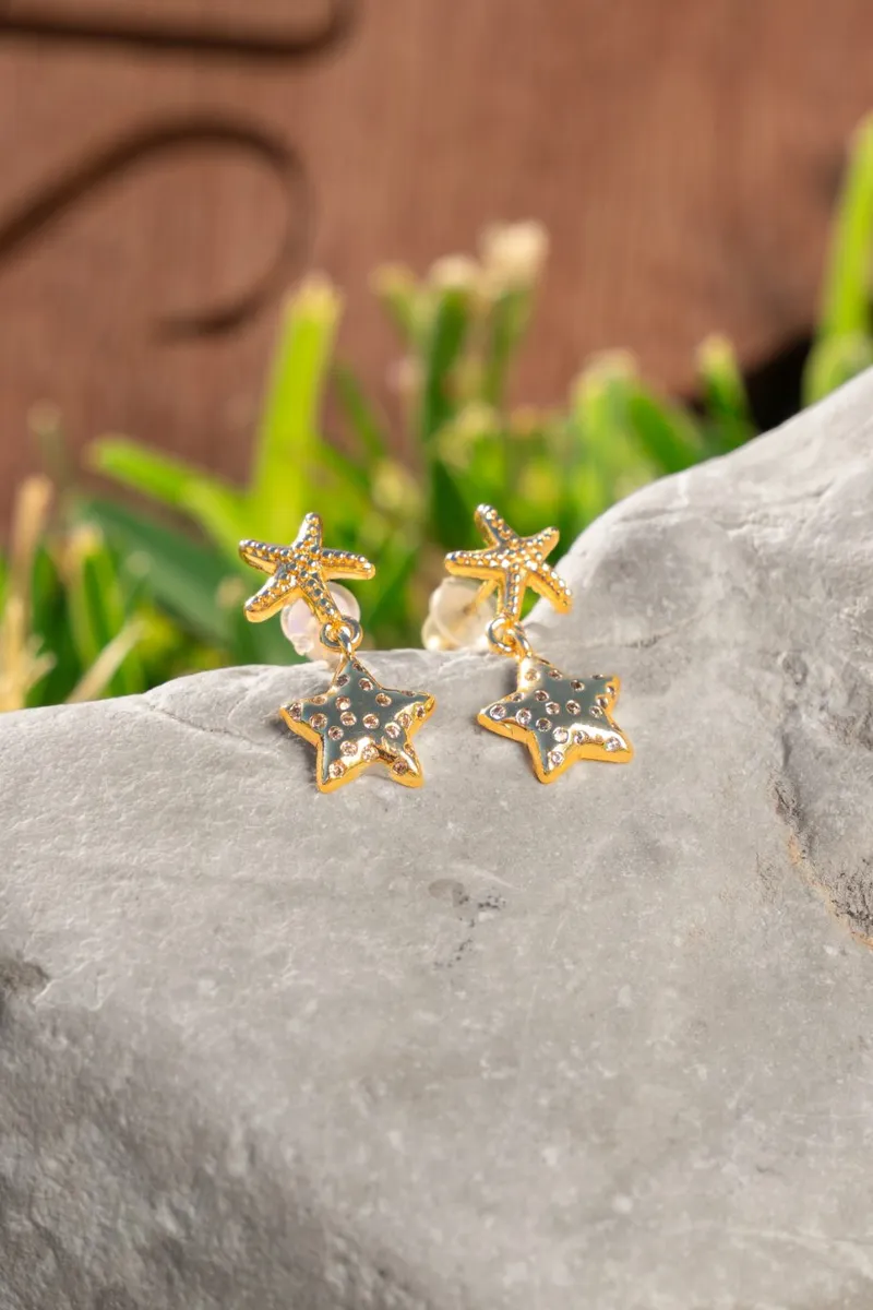 Sand-Castle Earrings