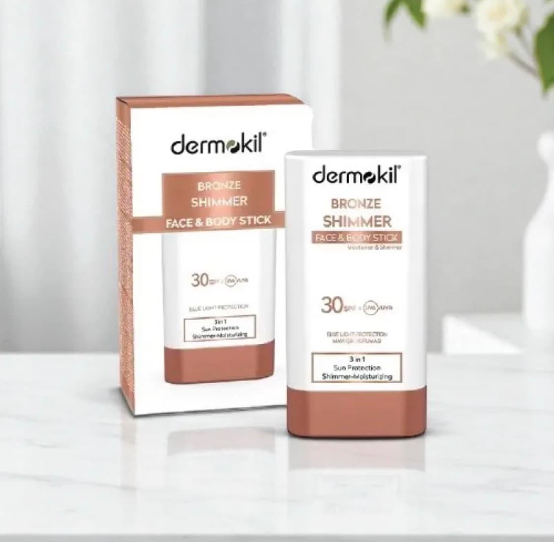 Bronze Shimmer Face & Body Stick