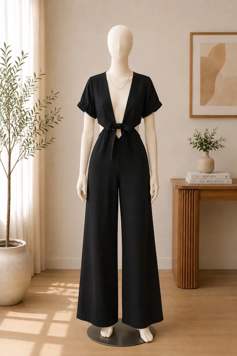 ASOS Design Black Jumpsuit