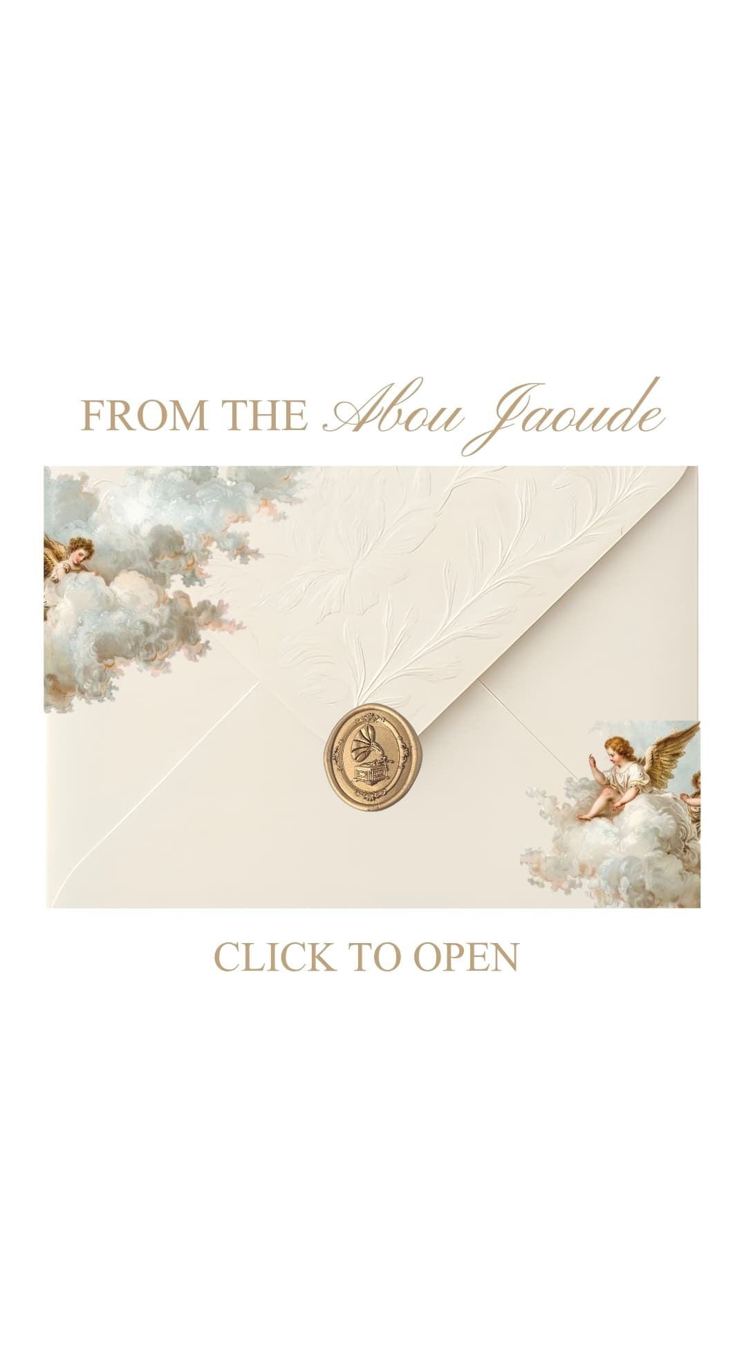Ethereal Wedding Invite